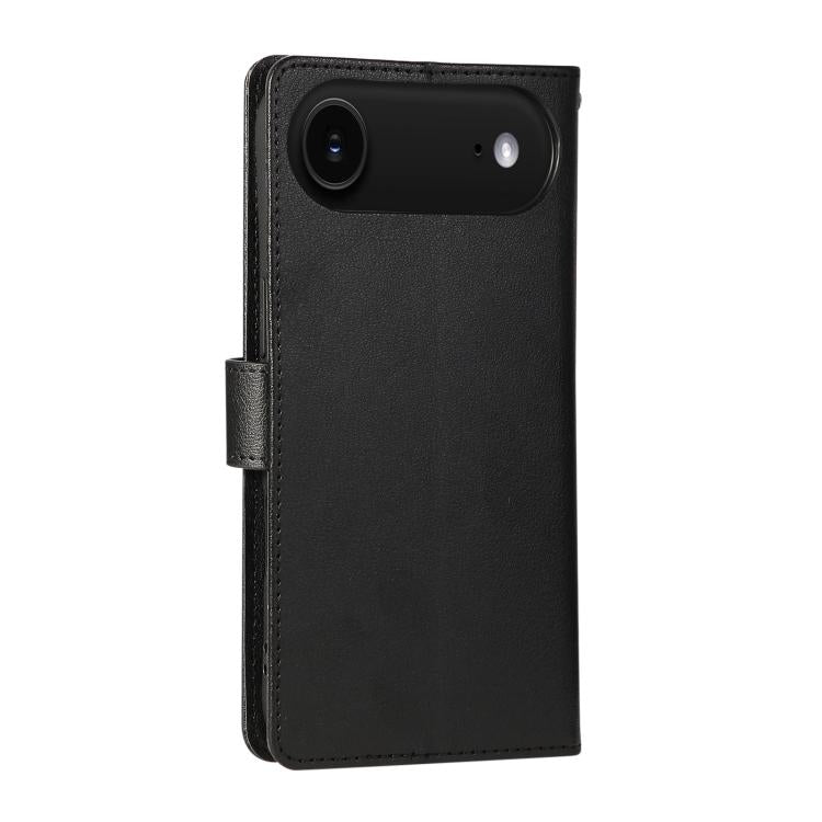 For iPhone Air 3-Card Slots Multifunctional Leather Phone Case(Black) - iPhone Air Cases by buy2fix | Online Shopping UK | buy2fix