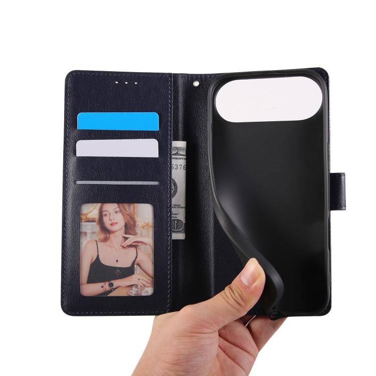 For iPhone Air 3-Card Slots Multifunctional Leather Phone Case(Blue) - iPhone Air Cases by buy2fix | Online Shopping UK | buy2fix