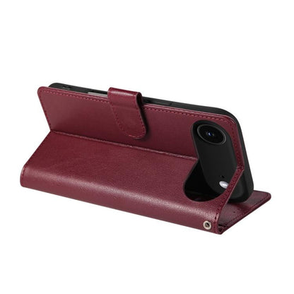 For iPhone Air 3-Card Slots Multifunctional Leather Phone Case(Wine Red) - iPhone Air Cases by buy2fix | Online Shopping UK | buy2fix