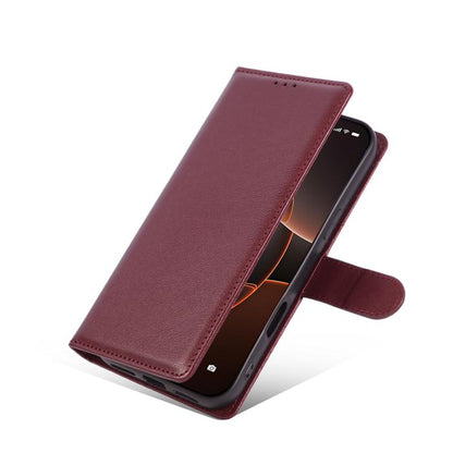 For iPhone Air 3-Card Slots Multifunctional Leather Phone Case(Wine Red) - iPhone Air Cases by buy2fix | Online Shopping UK | buy2fix