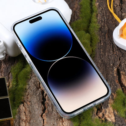 For iPhone 15 Pro Max DFANS DESIGN Snowflake Starlight Shining Phone Case(White) by DFANS DESIGN