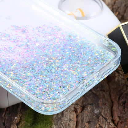 For iPhone 15 Pro Max DFANS DESIGN Snowflake Starlight Shining Phone Case(White) by DFANS DESIGN