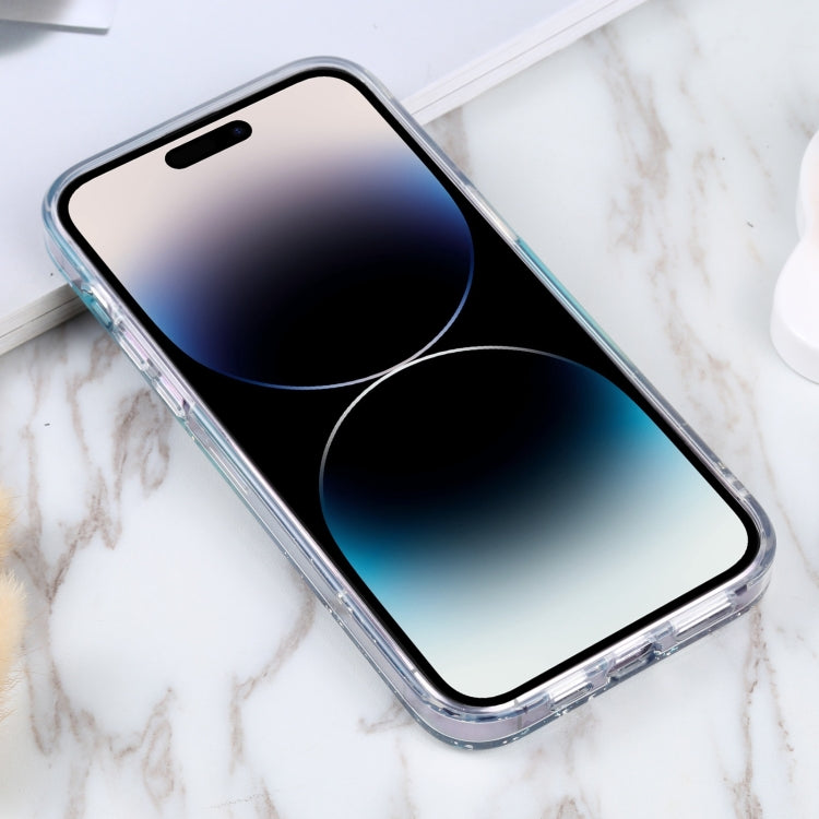 For iPhone 15 Pro Max DFANS DESIGN Golden Diamond TPU+PC Phone Case(Blue) by DFANS DESIGN