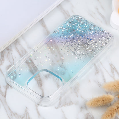 For iPhone 15 Pro Max DFANS DESIGN Golden Diamond TPU+PC Phone Case(Blue) by DFANS DESIGN