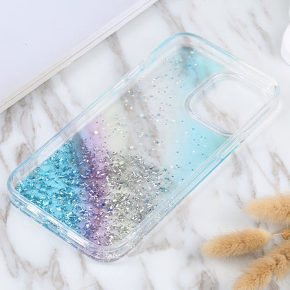 For iPhone 15 Pro Max DFANS DESIGN Golden Diamond TPU+PC Phone Case(Blue) by DFANS DESIGN