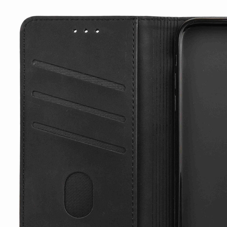 For iPhone 16 Pro Skin Feel Splicing Leather Phone Case(Black) by buy2fix