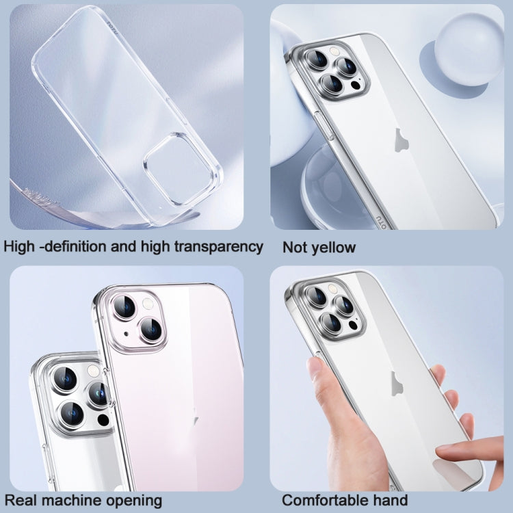 For iPhone 15 Pro TOTU PC-01 Soft Series Precision Lens Holes Phone Case(Transparent) - iPhone 15 Pro Cases by TOTUDESIGN | Online Shopping UK | buy2fix