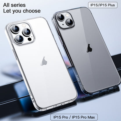 For iPhone 15 Pro TOTU PC-01 Soft Series Precision Lens Holes Phone Case(Transparent) - iPhone 15 Pro Cases by TOTUDESIGN | Online Shopping UK | buy2fix