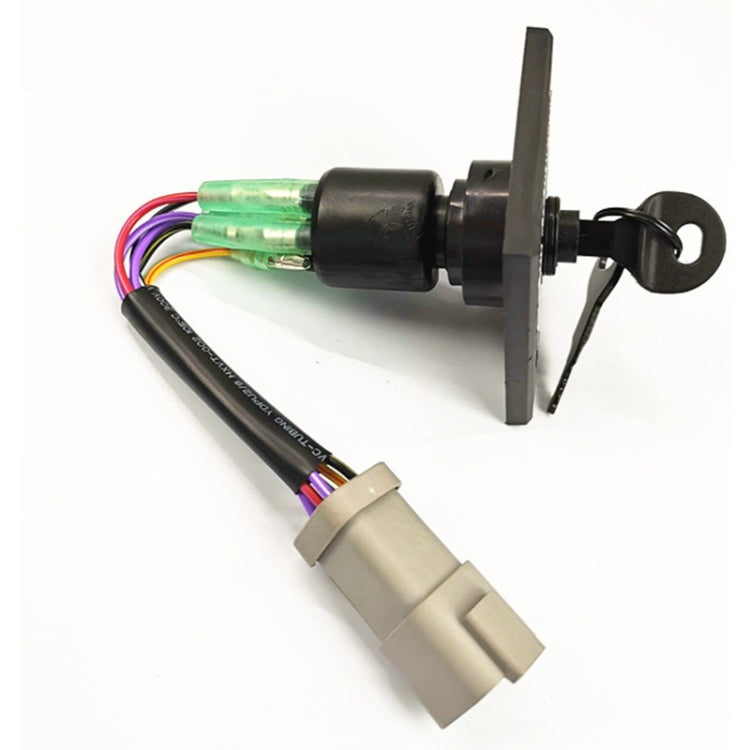 For Bombardier Outboard Ignition Switch Key Panel Marine BRP Starter Key 176408 by buy2fix