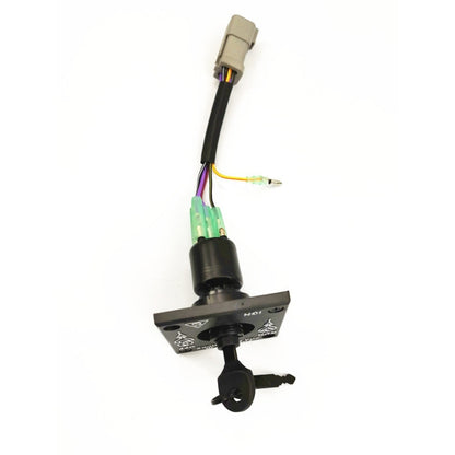 For Bombardier Outboard Ignition Switch Key Panel Marine BRP Starter Key 176408 by buy2fix