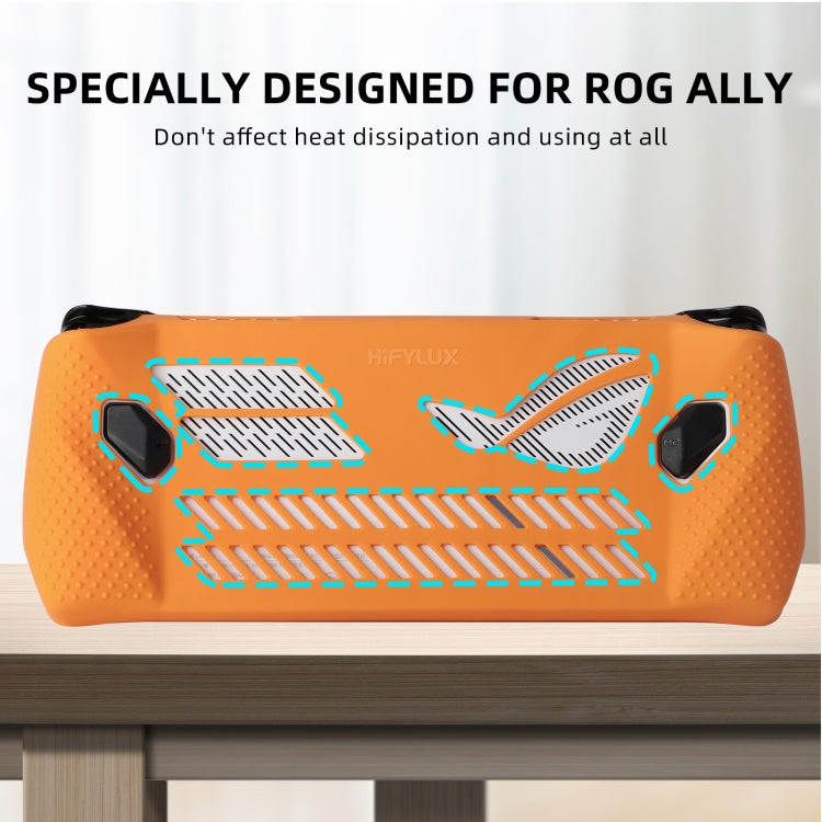 For ASUS ROG Ally Hifylux Gaming Console Silicone Case(Black) - Cases by imak | Online Shopping UK | buy2fix
