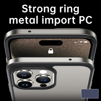 For iPhone 15 Pro SULADA Metal Frame + Nano Glass + TPU Phone Case(Gold) - iPhone 15 Pro Cases by SULADA | Online Shopping UK | buy2fix