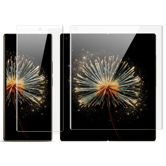 For Xiaomi Mix Fold 3 1 Sets imak Curved Full Screen Hydrogel Film (Outer Screen + Inner Screen)