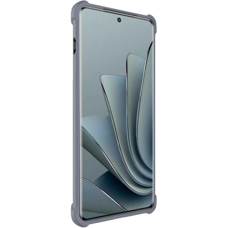 For OnePlus Ace 2 Pro 5G imak Shockproof Airbag TPU Phone Case(Matte Grey) - OnePlus Cases by imak | Online Shopping UK | buy2fix
