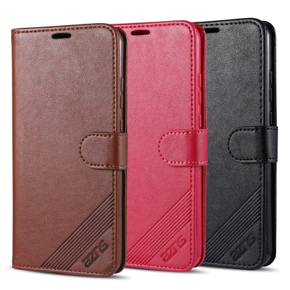 For Huawei P Smart 2020 AZNS Sheepskin Texture Horizontal Flip Leather Case with Holder & Card Slots & Wallet(Brown) - Huawei Cases by AZNS | Online Shopping UK | buy2fix