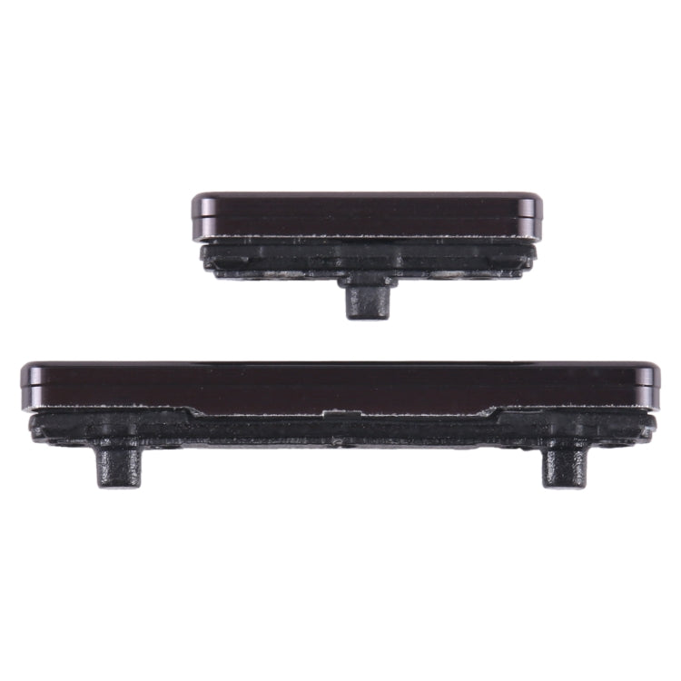 For Samsung Galaxy S22 Ultra 5G SM-S908 10pcs Power Button + Volume Control Button(Black) -  by buy2fix | Online Shopping UK | buy2fix