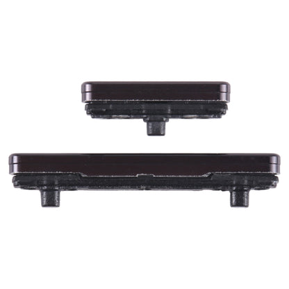 For Samsung Galaxy S22 Ultra 5G SM-S908 10pcs Power Button + Volume Control Button(Black) -  by buy2fix | Online Shopping UK | buy2fix