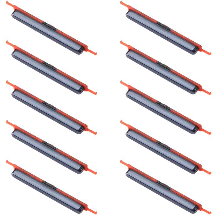 For Samsung Galaxy A32 5G SM-A326 10pcs Volume Control Button(Black) - Home key & Side Key by buy2fix | Online Shopping UK | buy2fix