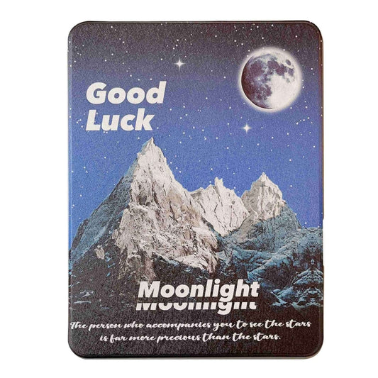 For iPad 2025 / 2022 Painted Magnetic Split Leather Tablet Case(Mountain Moon) - iPad 2025 / 2022 Cases by buy2fix | Online Shopping UK | buy2fix