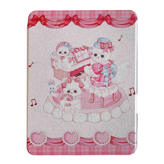 For iPad 10.2 2021 / 2020 / 10.5 Painted Magnetic Split Leather Tablet Case(Bichon Frise) - iPad 10.2 Cases by buy2fix | Online Shopping UK | buy2fix