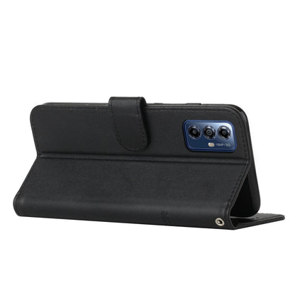 For Motorola Moto G Play 5G 2024 Stitching Calf Texture Buckle Leather Phone Case(Black) by buy2fix