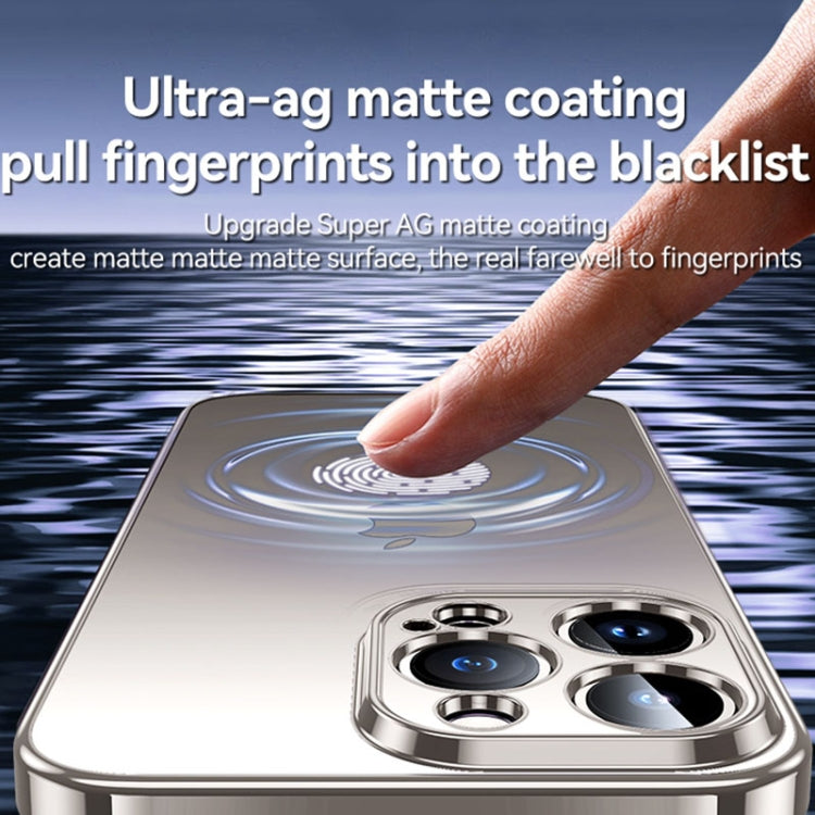 For iPhone 15 SULADA Electroplating Frosted TPU Phone Case(Silver) - iPhone 15 Cases by SULADA | Online Shopping UK | buy2fix