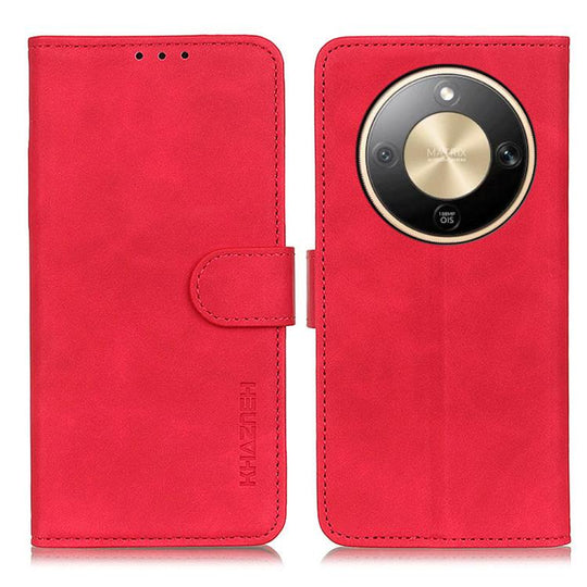 For Honor X9d 5G / Magic8 Lite KHAZNEH Retro Texture Flip Leather Phone Case(Red)