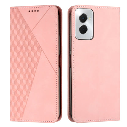 For Motorola Moto G Power 5G 2024 Diamond Splicing Skin Feel Magnetic Leather Phone Case(Rose Gold) by buy2fix