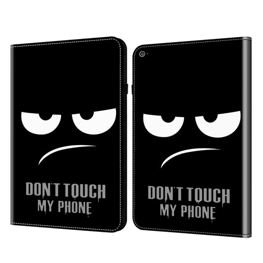 For iPad Air / Air 2 / 9.7 2017 / 2018 Crystal Texture Painted Leather Tablet Case(Dont Touch My Phone) - iPad 9.7 (2018) & (2017) Cases by buy2fix | Online Shopping UK | buy2fix