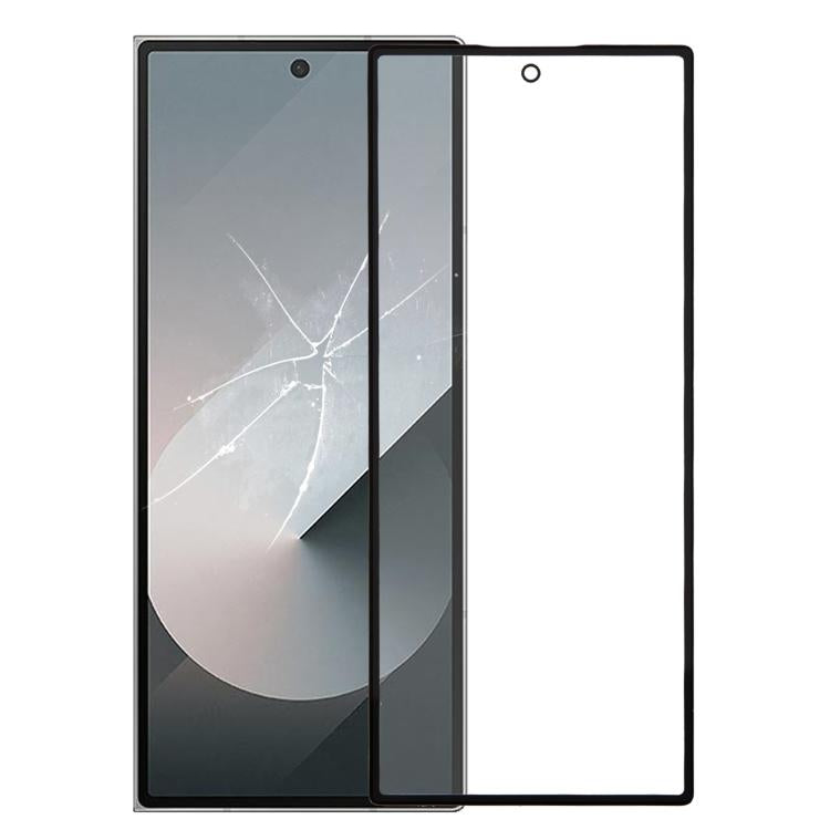 For Samsung Galaxy Z Fold6 SM-F956B LCD Secondary Screen Outer Glass Lens with OCA Optically Clear Adhesive - Outer Glass Lens by buy2fix | Online Shopping UK | buy2fix