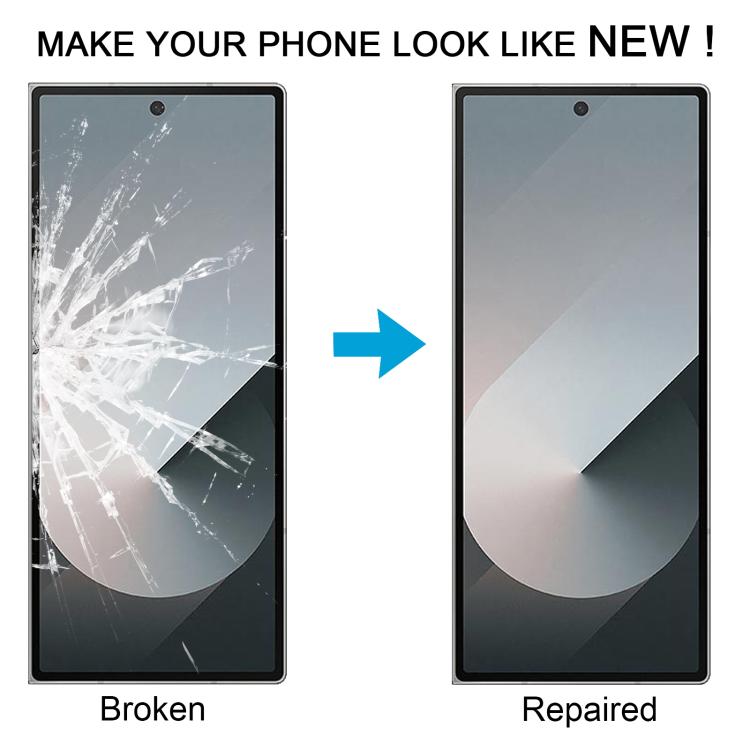 For Samsung Galaxy Z Fold6 SM-F956B LCD Secondary Screen Outer Glass Lens with OCA Optically Clear Adhesive - Outer Glass Lens by buy2fix | Online Shopping UK | buy2fix