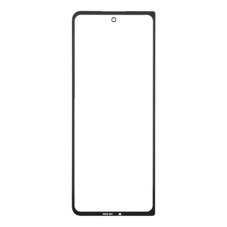 For Samsung Galaxy Z Fold5 SM-F946B LCD Secondary Screen Outer Glass Lens with OCA Optically Clear Adhesive - Outer Glass Lens by buy2fix | Online Shopping UK | buy2fix