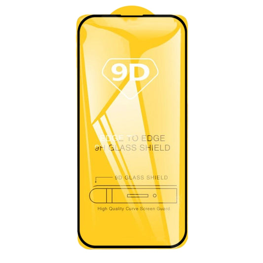 For iPhone 16 Pro 9D Full Glue Screen Tempered Glass Film by buy2fix