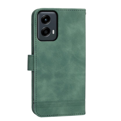 For Motorola Moto G Stylus 5G 2024 Dierfeng Dream Line TPU Hybrid PU Leather Phone Case(Green) by buy2fix