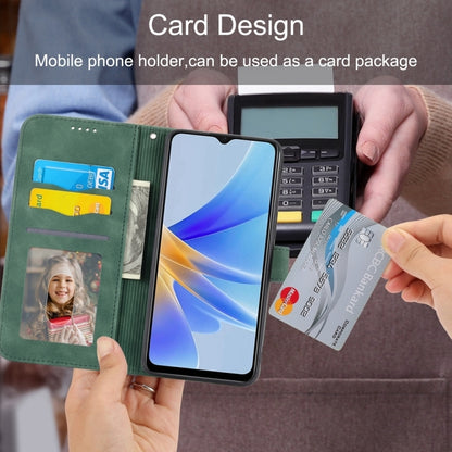 For Motorola Moto G Stylus 5G 2024 Dierfeng Dream Line TPU Hybrid PU Leather Phone Case(Green) by buy2fix