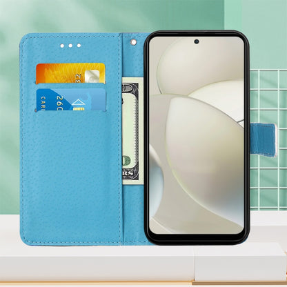 For Motorola Moto G Power 5G 2024 Colored Drawing Pattern Plain Weave Leather Phone Case(Tower Butterfly) by buy2fix