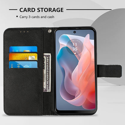 For Motorola Moto G Play 5G 2024 3D Painting Horizontal Flip Leather Phone Case(Skull) by buy2fix