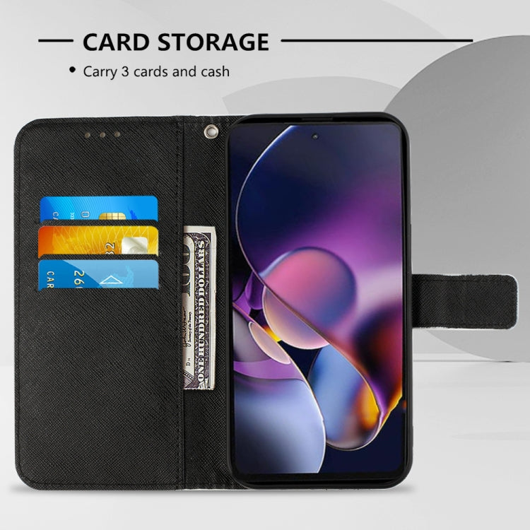 For Motorola Moto G Stylus 5G 2024 3D Painting Horizontal Flip Leather Phone Case(Skull) by buy2fix