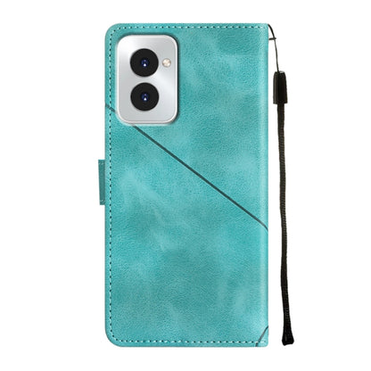 For Motorola Moto G Power 5G 2024 Skin Feel Embossed Leather Phone Case(Green) by buy2fix