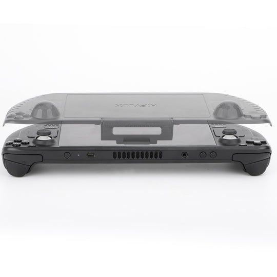 For Steam Deck Hifylux 3 in 1 Gaming Console Protector Guard Monitor Cover Sun Hood Kickstand Holder Mount(Black)