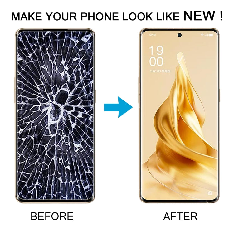 For OPPO Reno9 Pro+ Original AMOLED LCD Screen with Digitizer Full Assembly - LCD Screen by buy2fix | Online Shopping UK | buy2fix