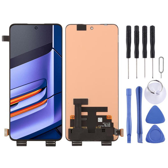 For Realme GT Neo3 RMX3561 RMX3560 Original AMOLED LCD Screen with Digitizer Full Assembly