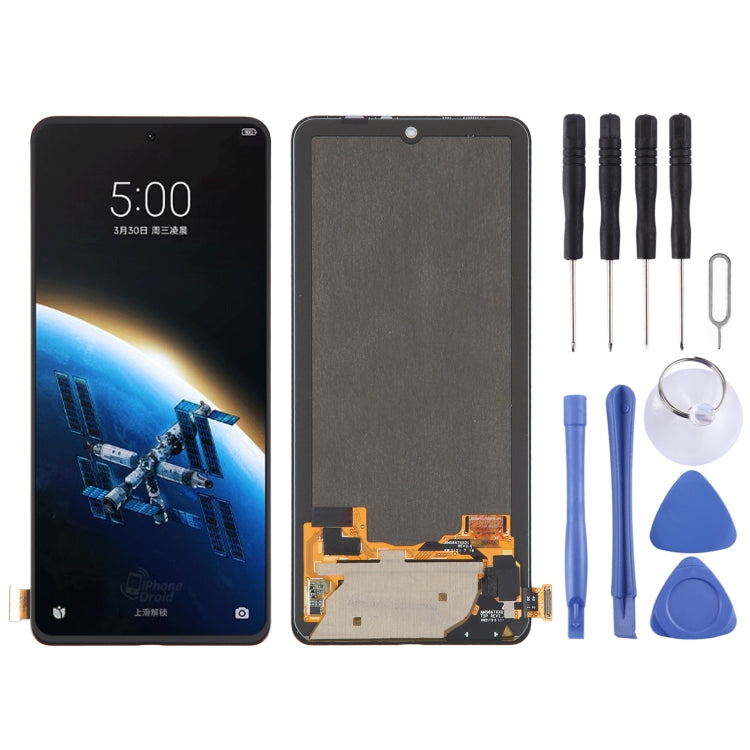 For Xiaomi Black Shark 5 RS Original AMOLED LCD Screen with Digitizer Full Assembly by buy2fix