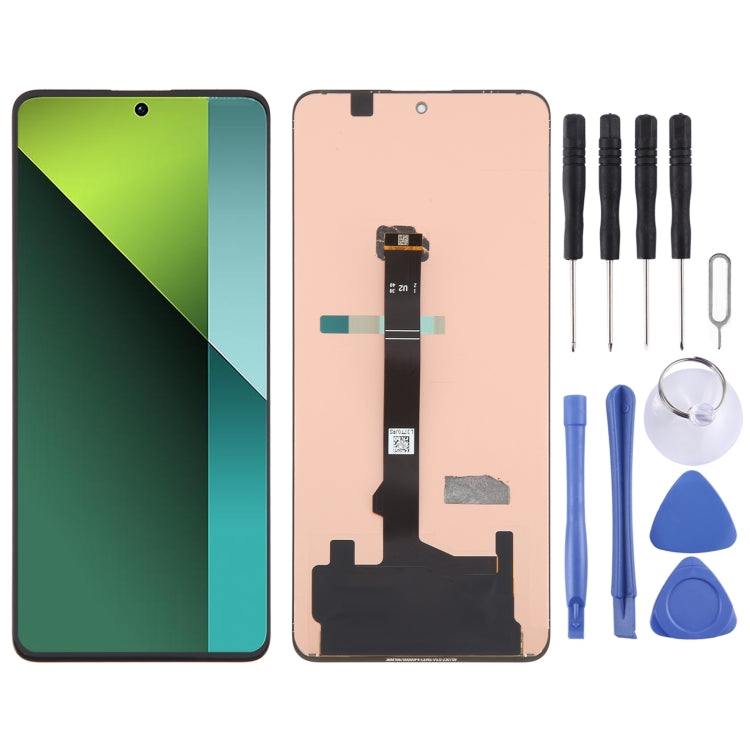For Xiaomi Redmi Turbo 3 Original AMOLED LCD Screen with Digitizer Full Assembly by buy2fix