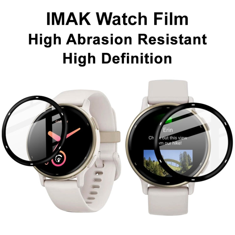 For Garmin Vivoactive 5 IMAK HD High Transparent Wear-resistant Watch Screen Protective Film by imak
