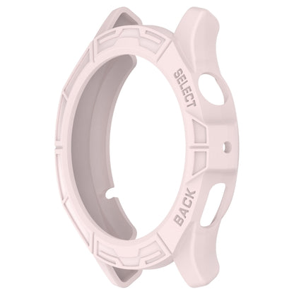 For Amazfit Cheetah / Cheetah Pro Armor Hollow Watch Protective Case(Light Pink) - Watch Cases by buy2fix | Online Shopping UK | buy2fix