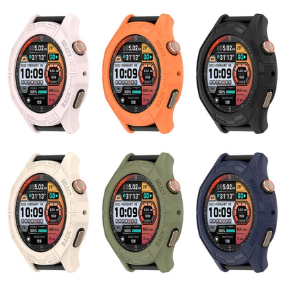 For Amazfit Cheetah / Cheetah Pro Armor Hollow Watch Protective Case(Black) - Watch Cases by buy2fix | Online Shopping UK | buy2fix