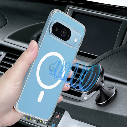 For Google Pixel 9 MagSafe Clear Acrylic PC Hybrid TPU Phone Case(Transparent) by buy2fix