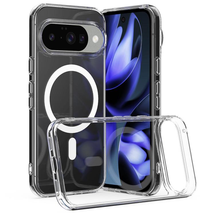 For Google Pixel 10 MagSafe Clear Acrylic PC Hybrid TPU Phone Case(Transparent) - Google Cases by buy2fix | Online Shopping UK | buy2fix