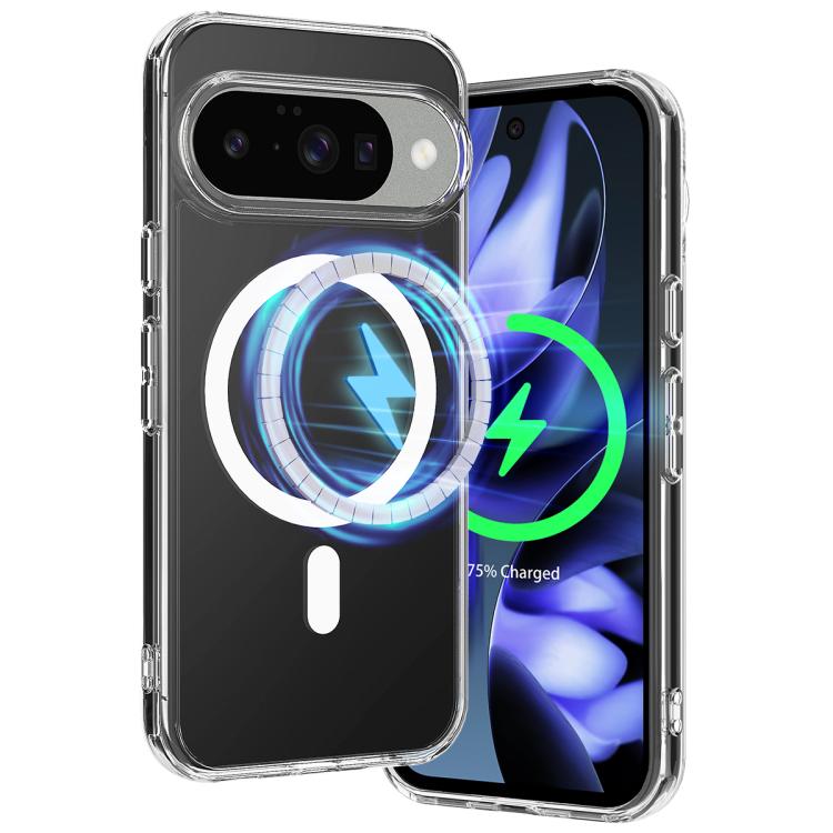 For Google Pixel 10 MagSafe Clear Acrylic PC Hybrid TPU Phone Case(Transparent) - Google Cases by buy2fix | Online Shopping UK | buy2fix